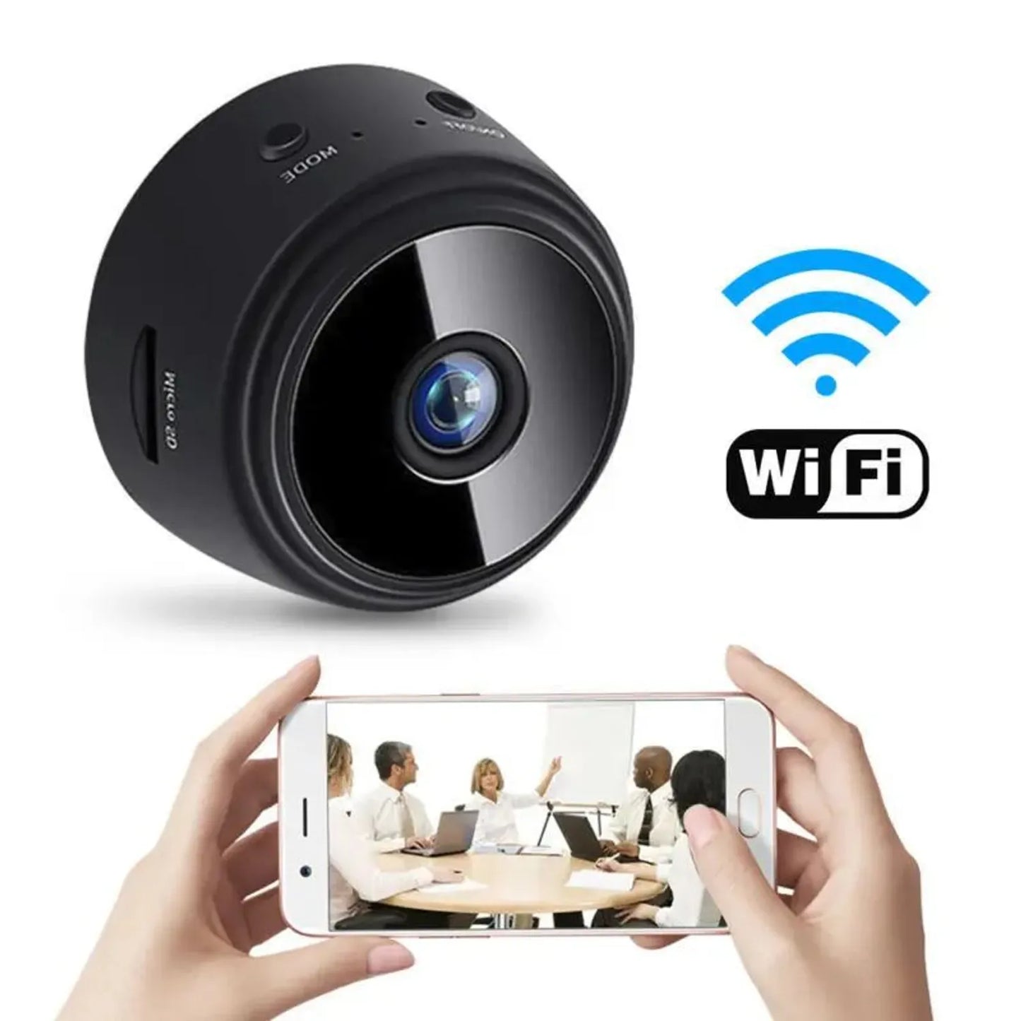 Mini Camara De Seguridad Espia 360